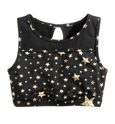 Ideology Big Girls Star Print Sports Bra
